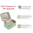 Travel Makeup Bag Large Cosmetic Bag Make up Case Organizer for Women and Girls